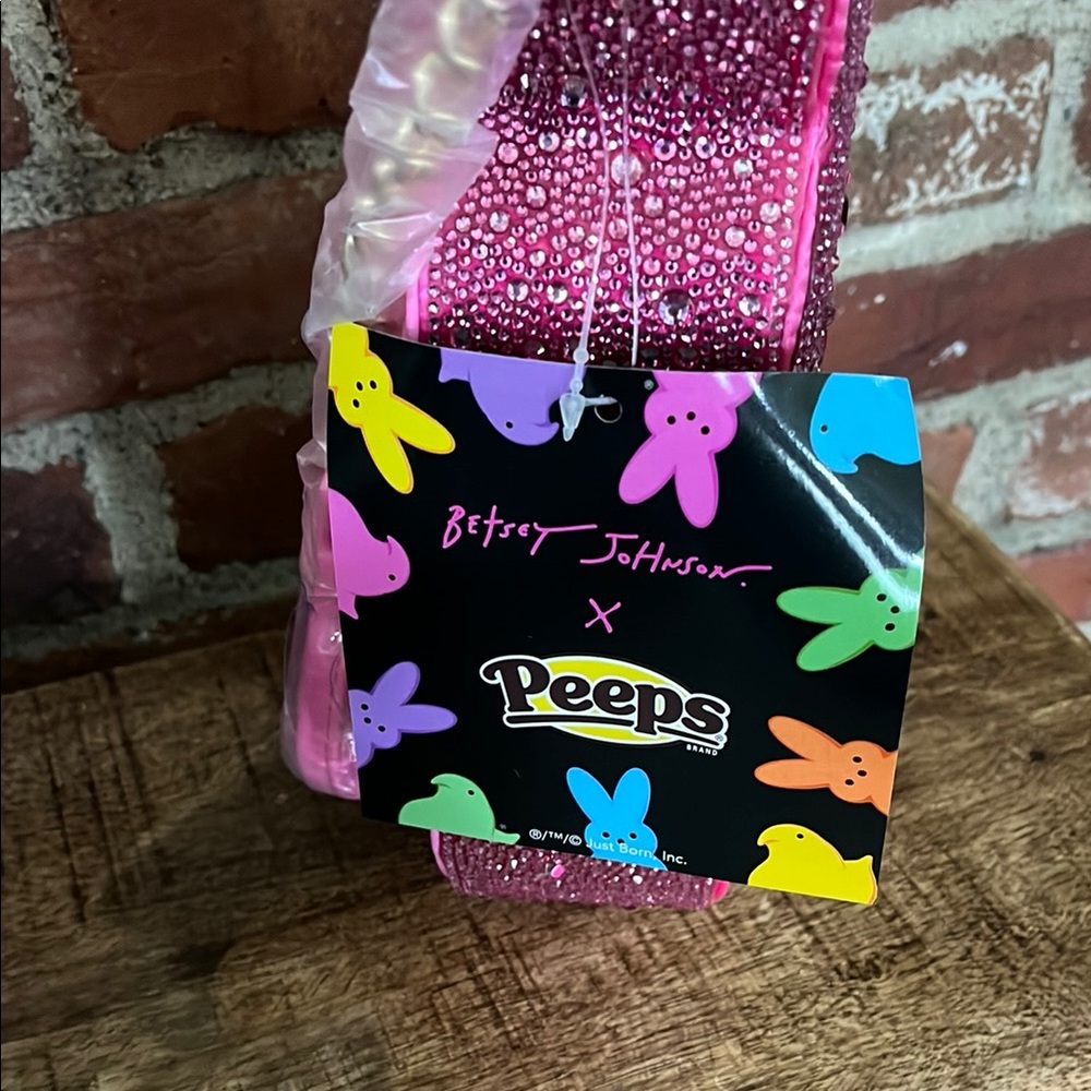 Betsey Johnson Pink Bunny Crossbody Bag - Picture 4 of 7